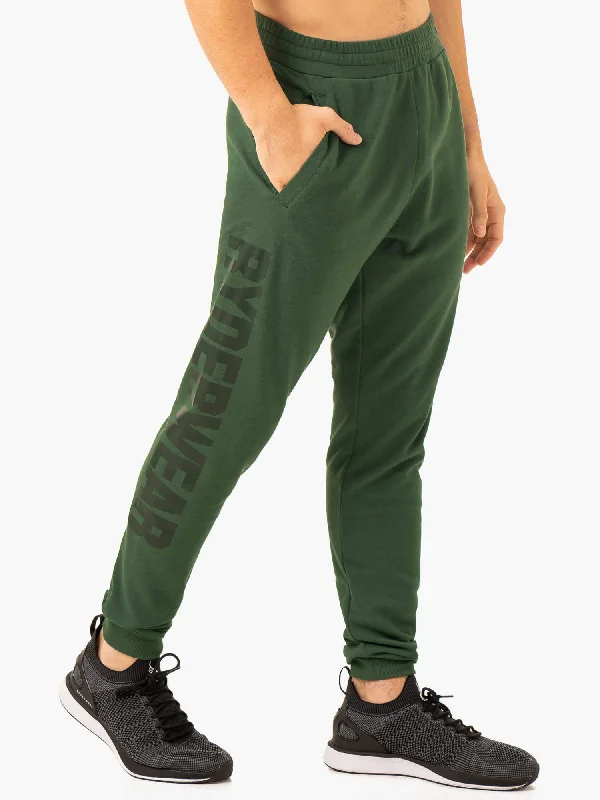Huge Discounts Heritage Fleece Track Pants - Green