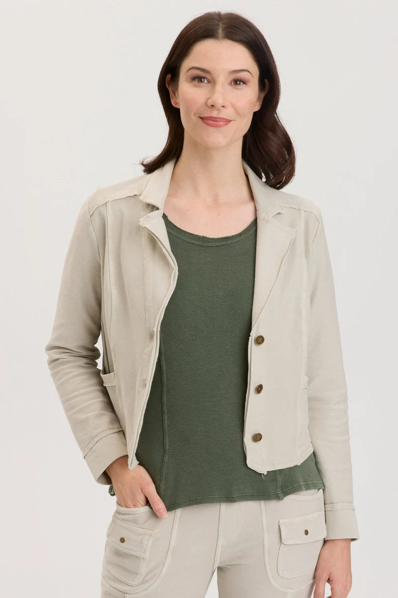 Hurry In Tacie Blazer - Klondike Pigment
