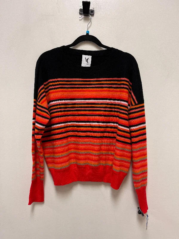 Weekend Deals That Dazzle Sweater Cashmere By Cma In Orange, Size: L