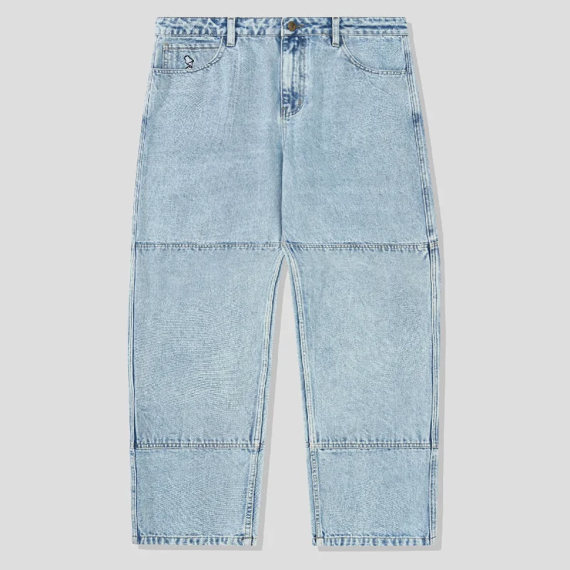 Take Advantage Cash Only Aleka Denim Jeans - Light Indigo