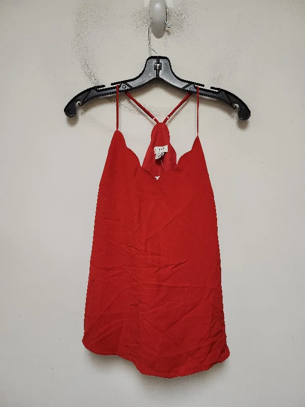 Weekend Deals That Spark Top Sleeveless By J. Crew In Red, Size: Xs