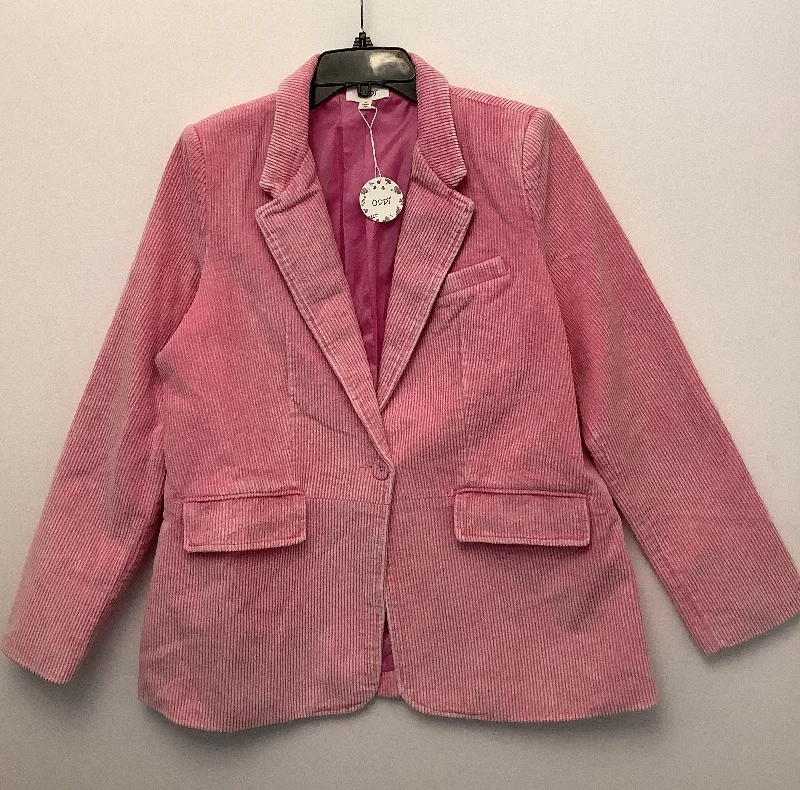 Weekend Special Blazer By Oddi In Pink, Size: M