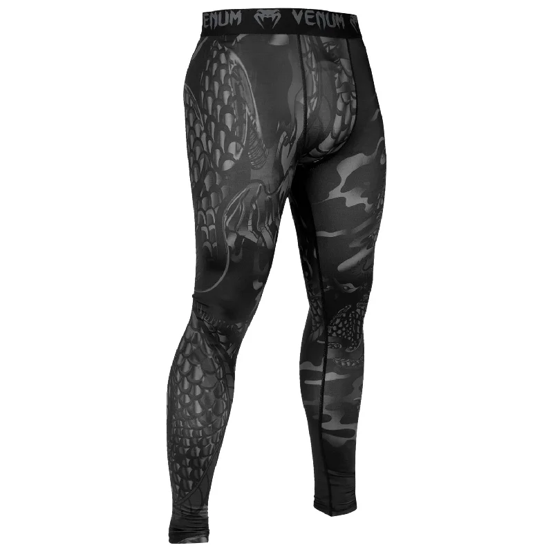 Overstock Venum Dragon's Flight Compression Tights - Black/Black