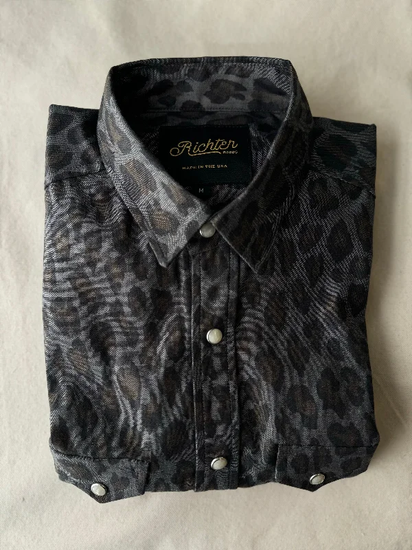 Today Only Japanese Denim in Printed Leopard