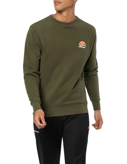 Weekend Specials Just for You ELLESSE DIVERIA CREW SWEATER - MENS - KHAKI