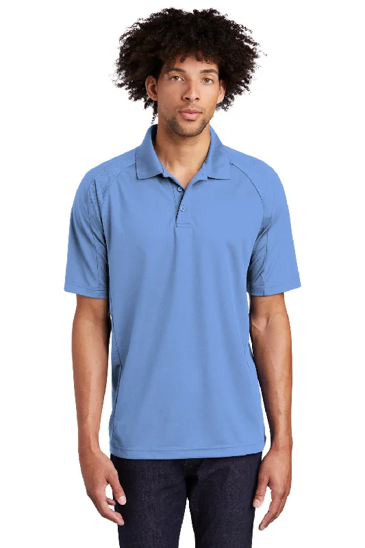 Extra Discounts Sport-Tek Mens Dri-Mesh Moisture Wicking Short Sleeve Polo Shirt - Carolina Blue