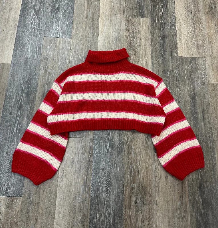 Weekend Bargains to Celebrate Sweater By Cloud Ten In Striped Pattern, Size: S