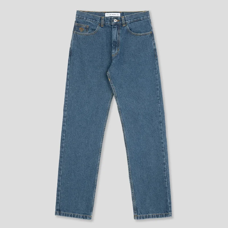 Early Bird Discount Polar Skate Co. '89!' Denim Pant - Dark Blue