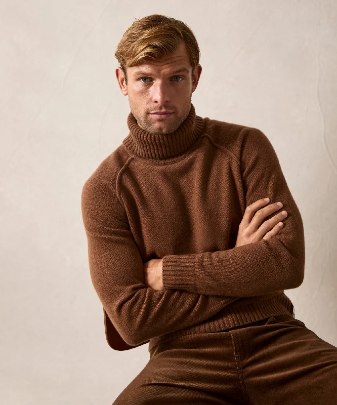 Unbeatable Deal Nomad Cashmere Turtleneck in Pine Cone