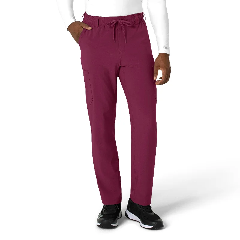Don’t Miss Out Carhartt Force Cross-Flex Men's Straight Leg Scrub Pant - Wine