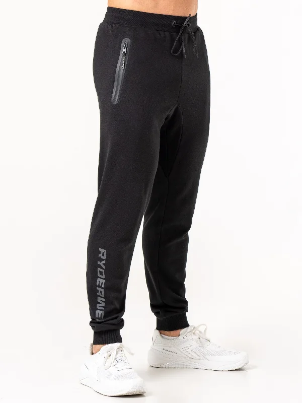 Time-Sensitive Energy Track Pants - Black