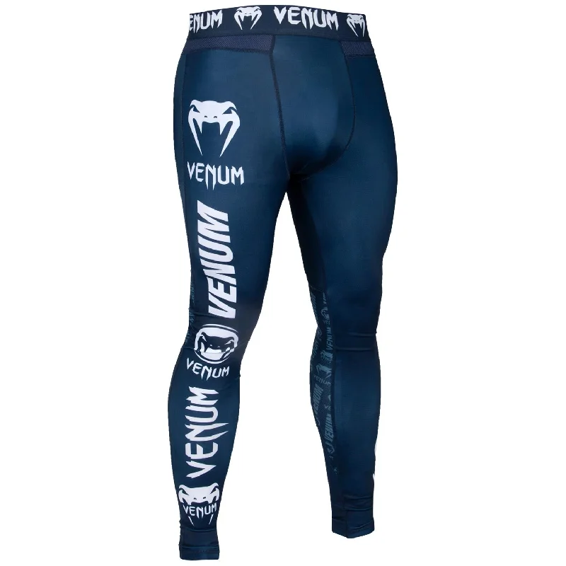 Today’s Deal Venum Logos Tights - Navy Blue/White