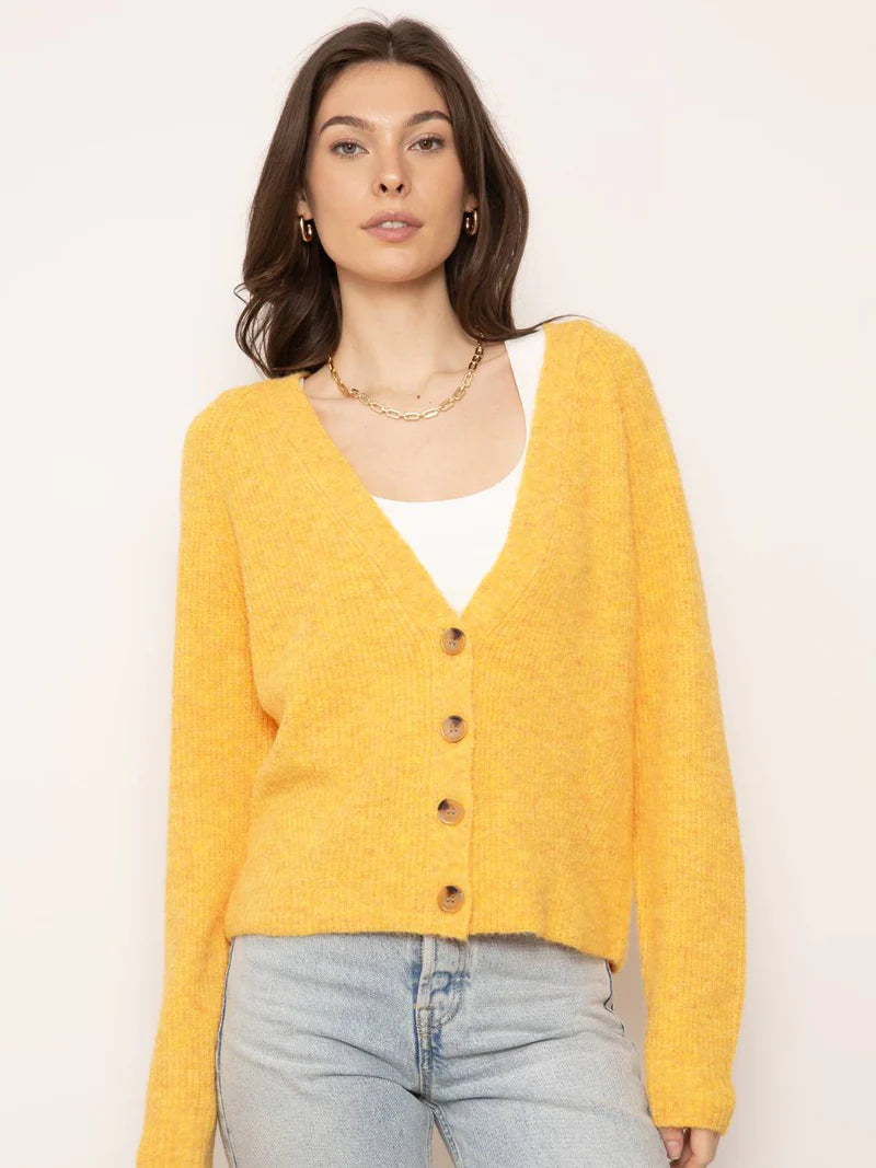 Weekend Discounts You Deserve Hugo Cardigan - Yellow