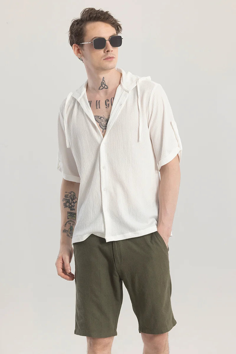 Instant Discount HoodiniShirt White Hoodie