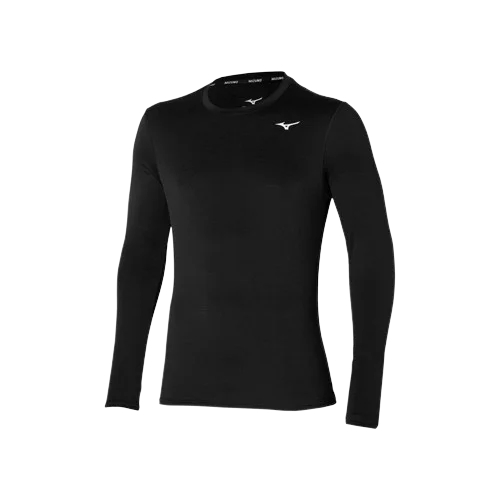 Lowest Price MIZUNO IMPULSE CORE LS TEE - MENS - BLACK