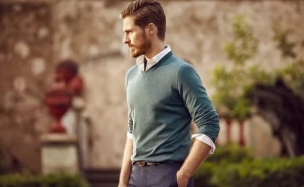 Modern Men's Sweater – Soft, Breathable, and Durable