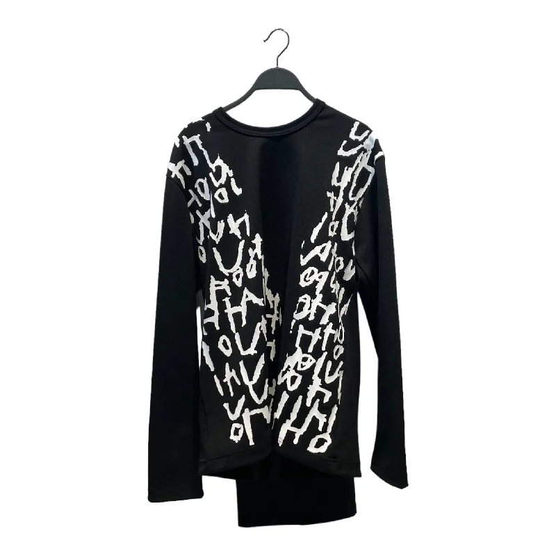Bargain Prices COMME des GARCONS HOMME PLUS/LS T-Shirt/SL/BLK/Polyester/PL-T014/PL-T014