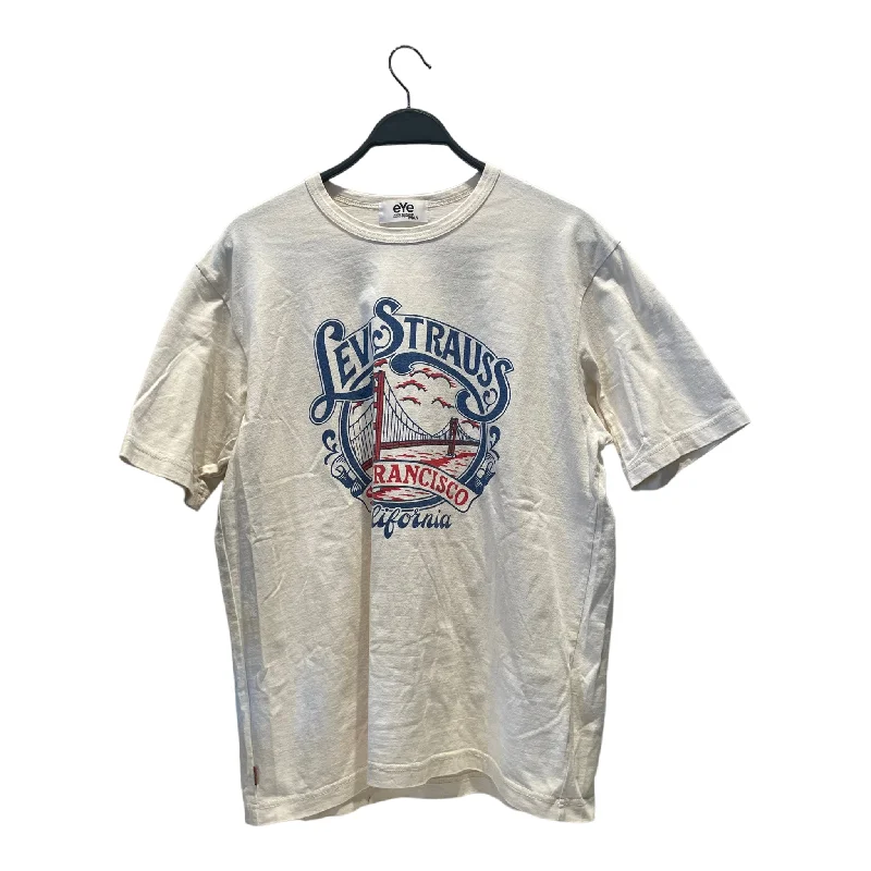 Weekend Savings Spectacular eYe COMME des GARCONS JUNYA WATANABE MAN/T-Shirt/L/CRM/Cotton/WE-T904/WE-T904