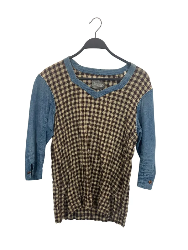 Huge Discounts TAKAHIROMIYASHITA TheSoloist./3|4S Cut & Sew/S/Cotton/MLT/Gingham Check/
