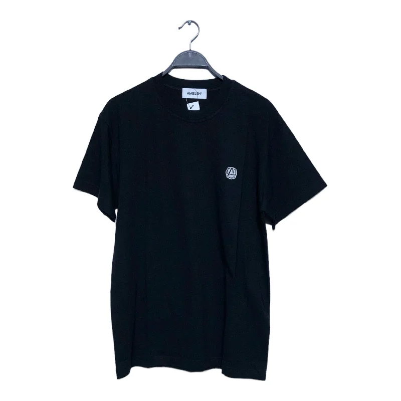 Fantastic Savings AMBUSH/T-Shirt/L/Cotton/BLK/EMBLEM TEE