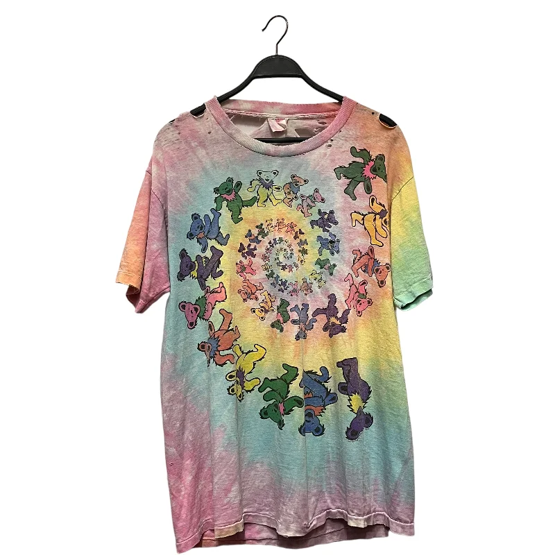 Blowout Deals greatful dead ///T-Shirt/L/Cotton/MLT//Graphic/-- Not Applicable/greatful dead spiral bear