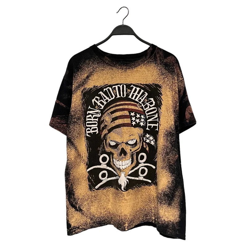Weekend Special Vintage/T-Shirt/L/Cotton/BLK/All Over Print/Born bad to the bone