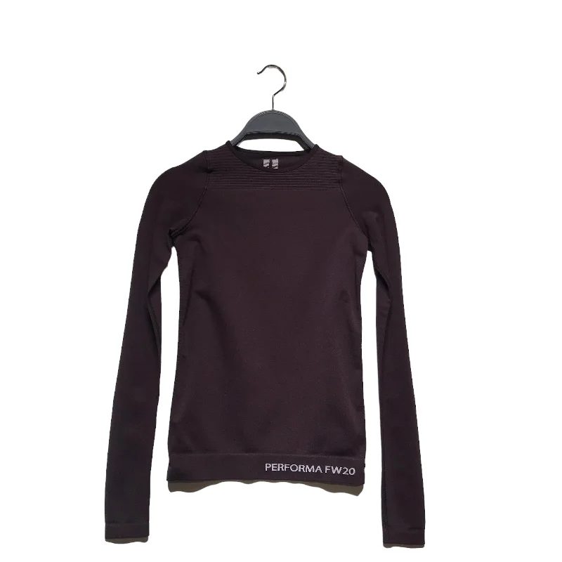 YEAR-End Sale Rick Owens///LS T-Shirt/XS/Plain/Cotton/BRW//W [Designers] Essentials/