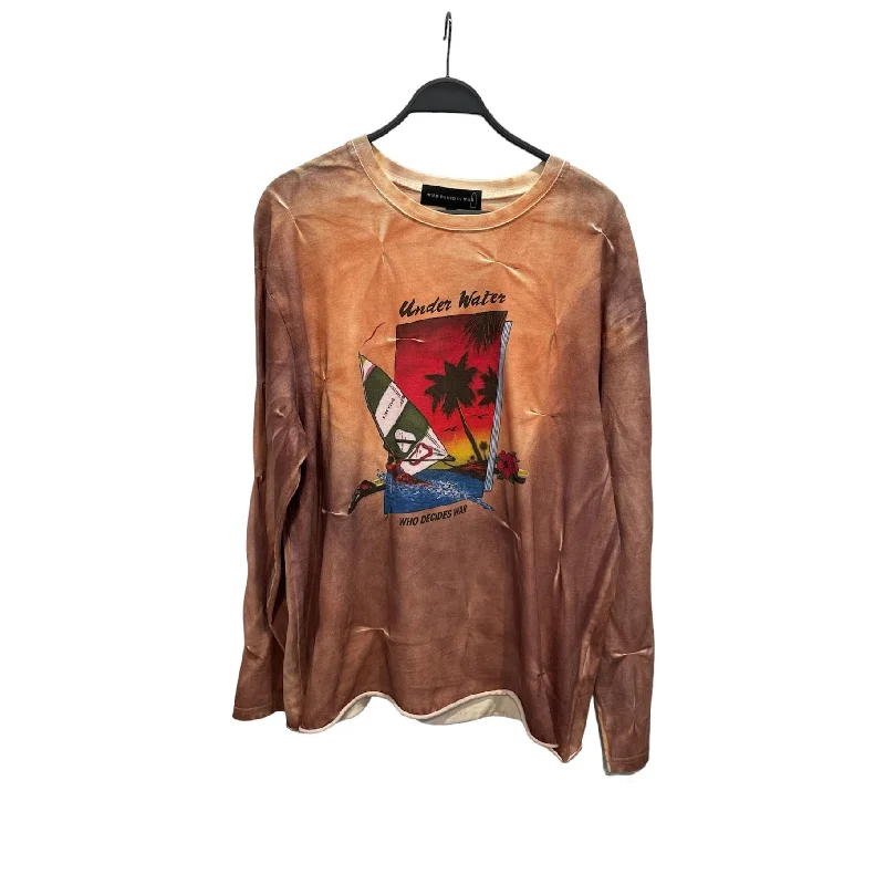 Today’s Deal WHODECIDESWAR///LS T-Shirt/XL/Cotton/CML//All Over Print/M [Street] Hype/