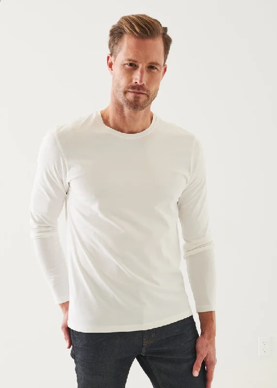Overstock Sale LONG SLEEVE T-SHIRT - WHITE