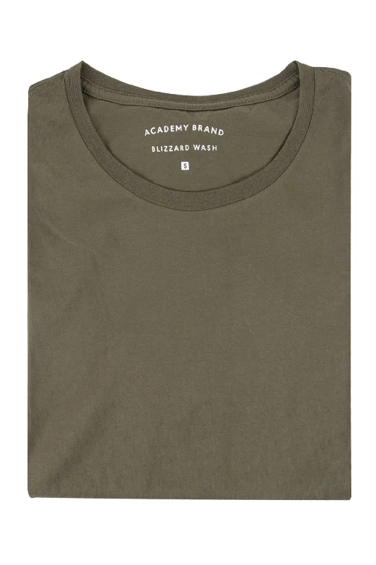 Weekend Bargains to Cherish The Academy Brand Blizzard Wash Tee Rifle Green