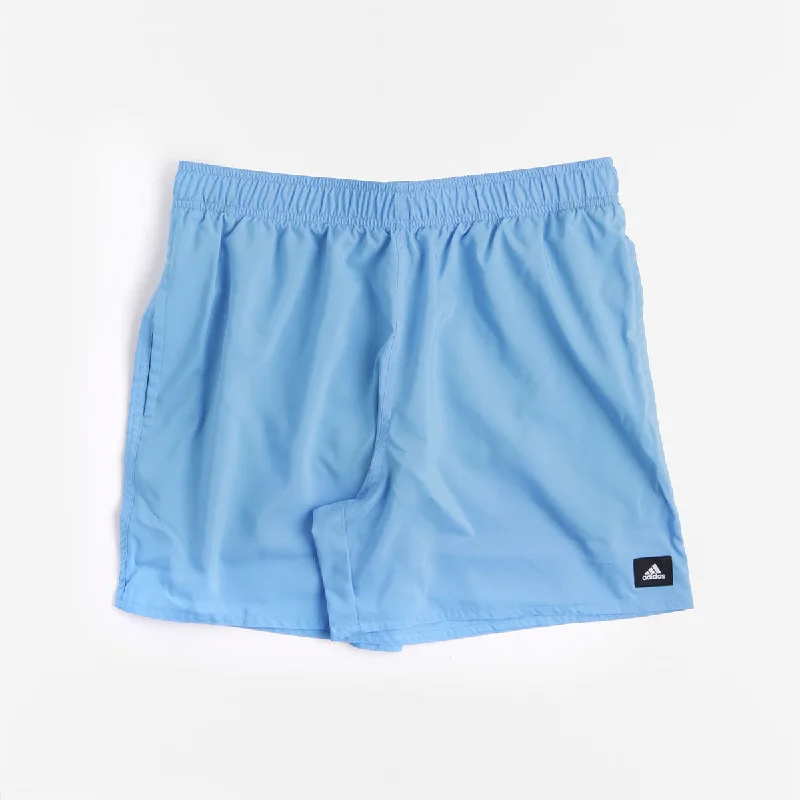 Year-End Sale Adidas Originals Solid CLX Short-Length Swim Shorts