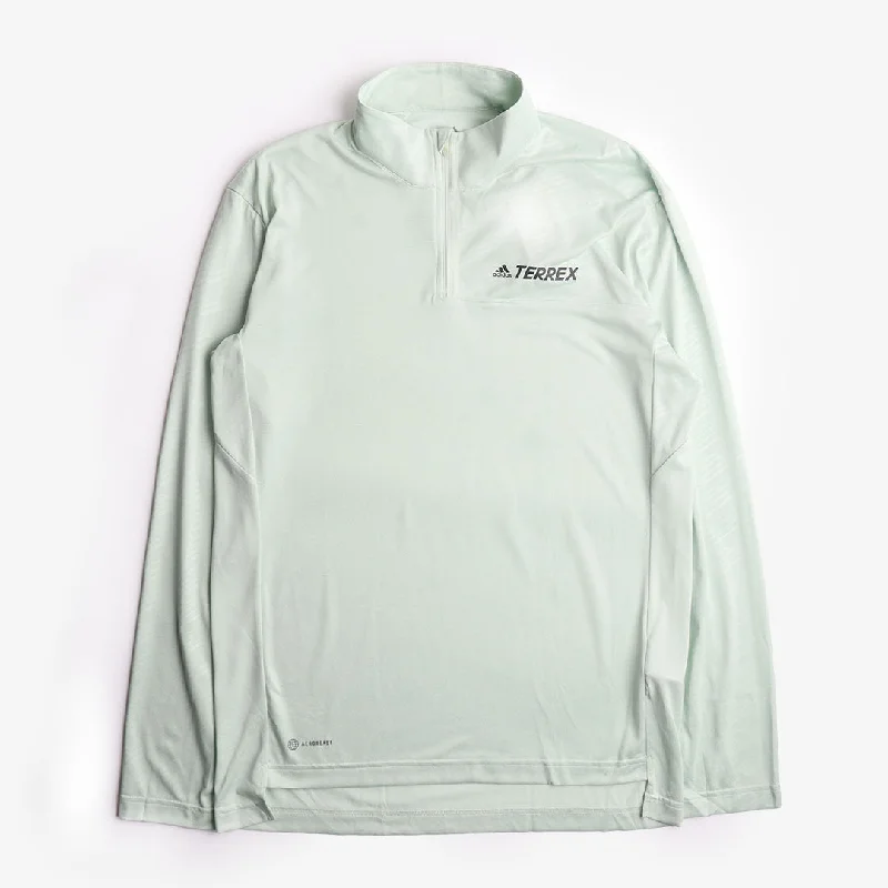 Bonus Offer Adidas Originals Terrex Multi Half Zip Long Sleeve T-Shirt