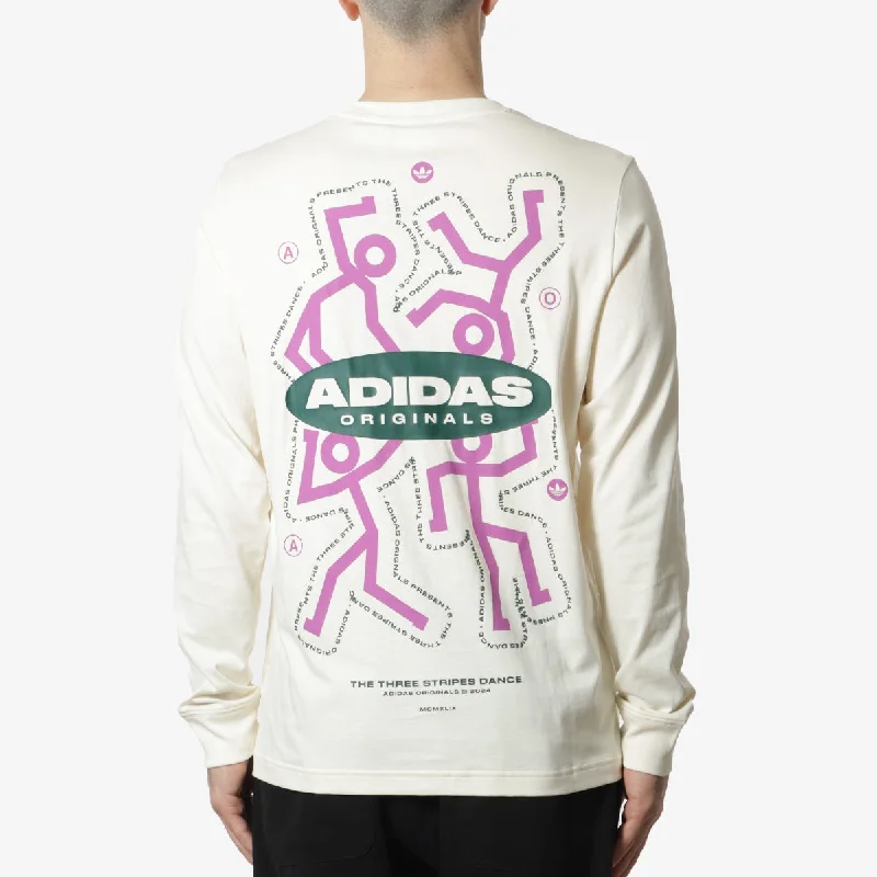 Massive Deal Adidas Originals Trefoil Series Fashion 4 Long Sleeve T-Shirt