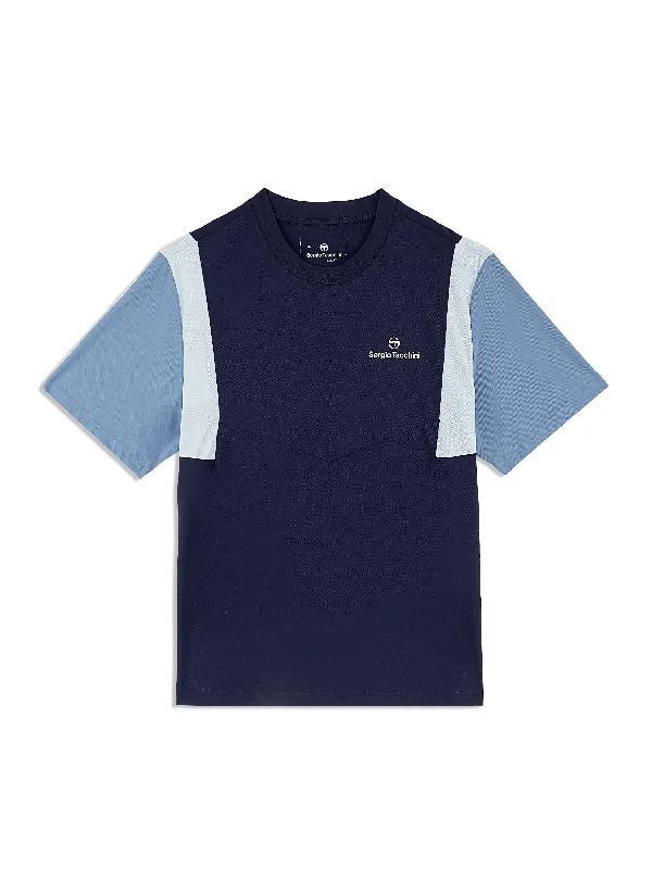 Weekend Offers That Impress Angolo T-Shirt- Maritime Blue