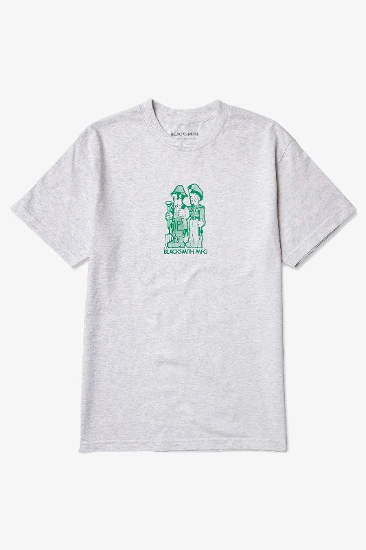 Hurry Up Blacksmith - Pray For Peace, Prep For War Tee - Ash