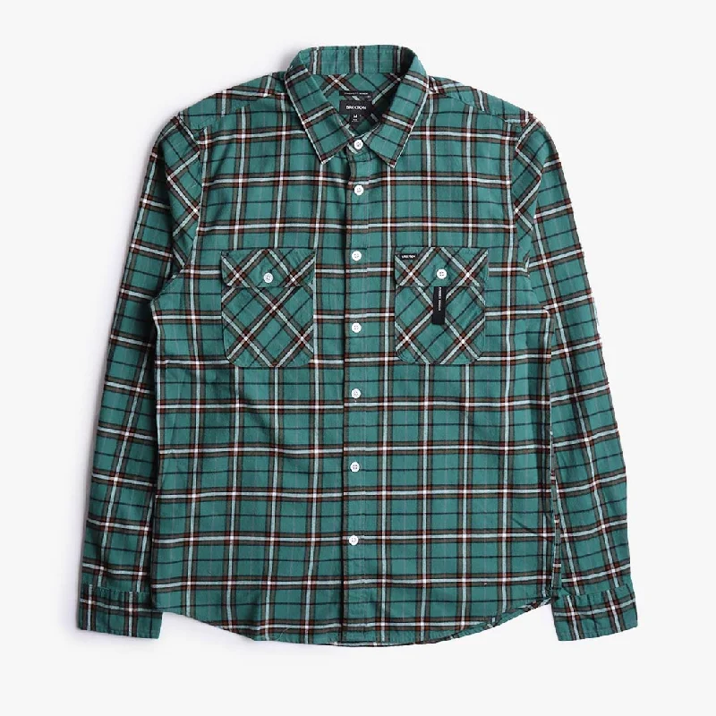 Weekend Discounts to Savor Brixton Bowery Summer Weight Woven Shirt