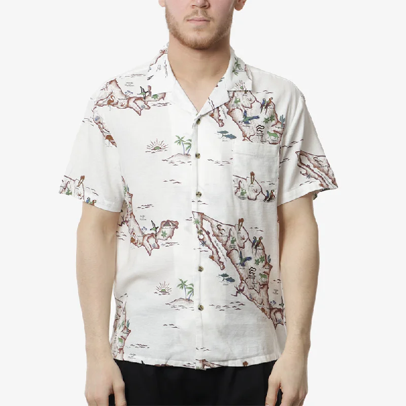 Huge Discounts Brixton Bunker Slub Woven Shirt