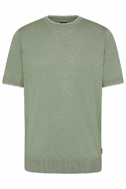 Savings Alert Bugatti 7200 SS Knit Polo Green