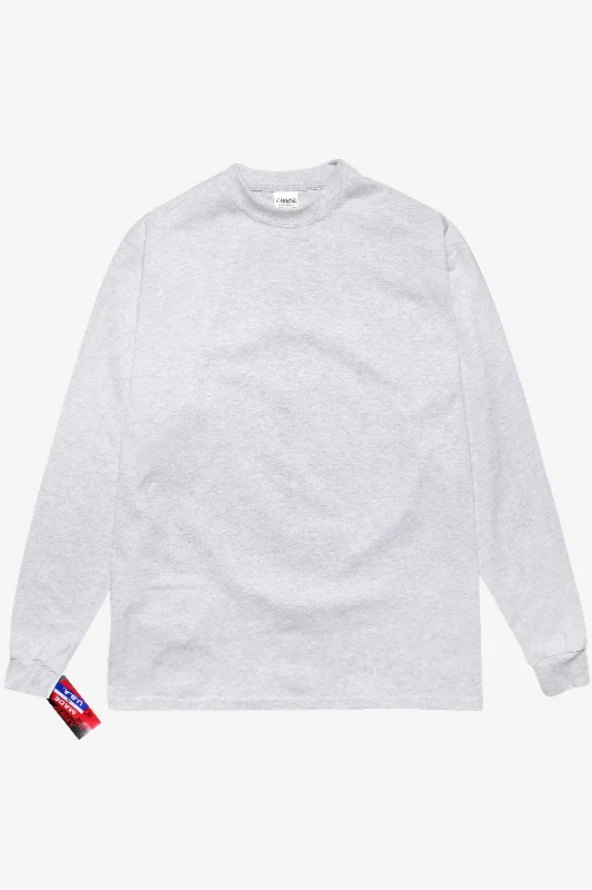 Weekend Discounts to Snag Camber USA - 305 Long Sleeve 8oz Tee - Ash Grey