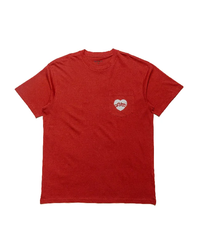 Great Bargain Carhartt W.I.P. Amour Pocket T-Shirt Tuscany