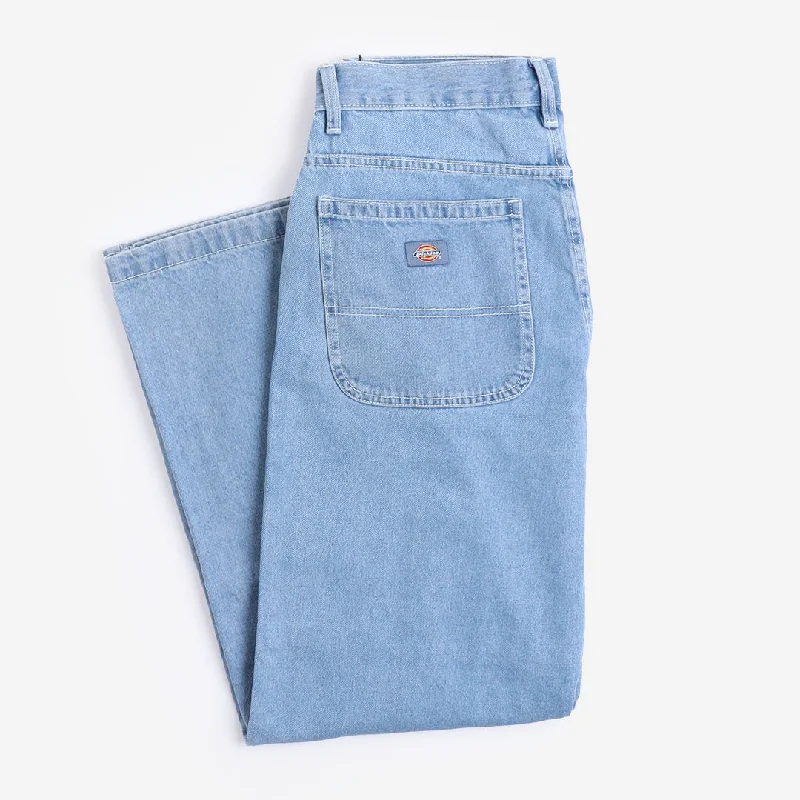 Massive Deals Dickies Double Knee Denim Trousers