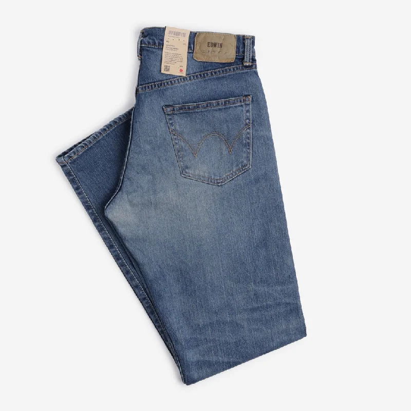 Can't Beat Edwin Regular Tapered Kaihara Pure Indigo Stretch 13oz Denim Jeans