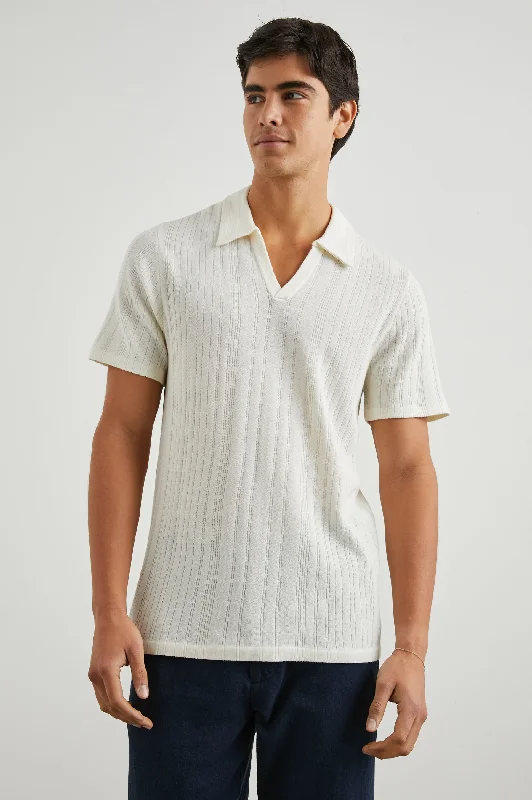 Weekend Offers That Dazzle ETANNE POLO SHIRT - ECRU