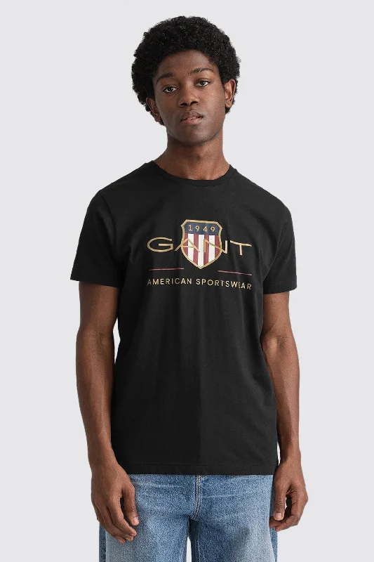 Major Deal Gant Archive Shield Tee Black