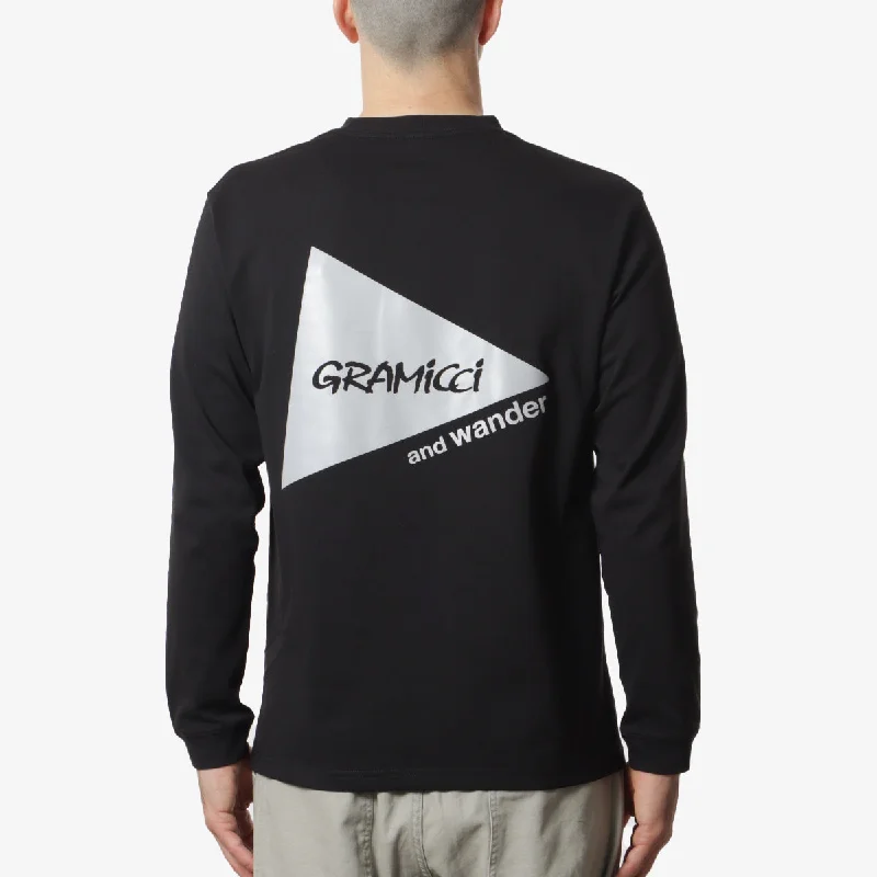 Instant Deal Gramicci x And Wander Backprint Long Sleeve T-Shirt