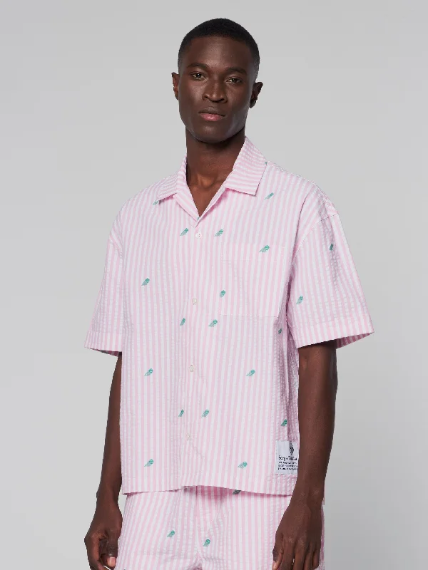 Unmissable Offer Granda Camp Shirt-Begonia Pink