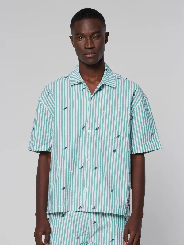 Today’s Deal Granda Camp Shirt- Deep Mint