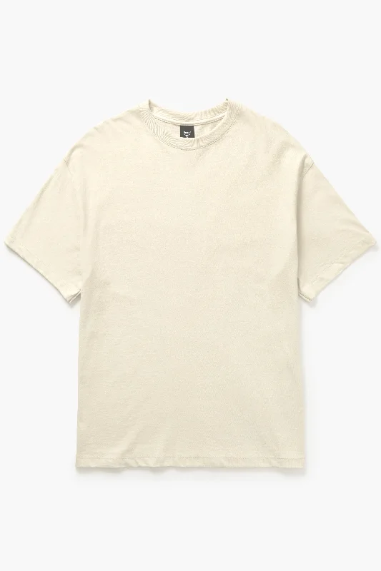 Weekend Offers That Shine Hanes - Oversized Beefy-T 6oz T-Shirt - Sand