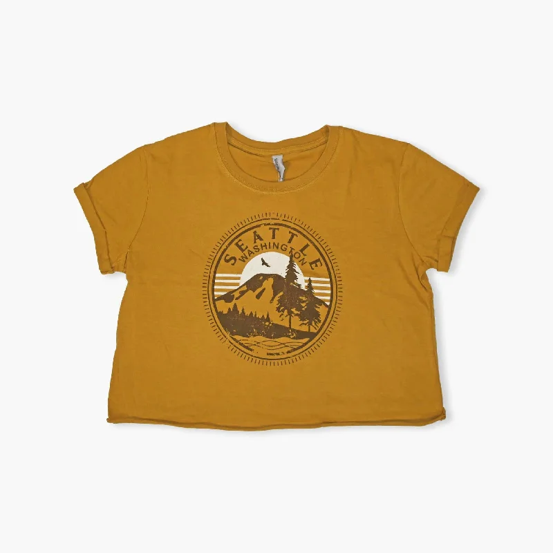 Weekend Specials to Indulge In Home Team Terracotta Seattle Womens Crop T-Shirt