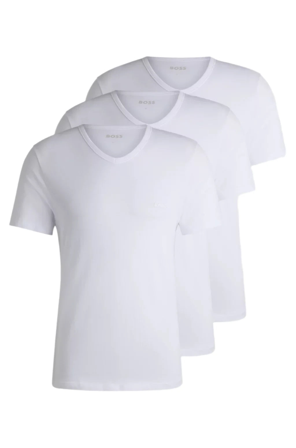 Great Deals Hugo Boss Classic VN TShirt 3Pk White